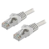 Cable - Adaptateur Reseau - Telephonie Cordon de raccordement F-UTP Cat.6 gris - 20m
