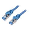 Cable - Adaptateur Reseau - Telephonie Cordon de raccordement S-FTP Cat.6a bleu - 1.5m