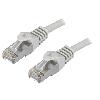 Cable - Adaptateur Reseau - Telephonie Cordon raccordement F-UTP Cat.5e Gris - 3m