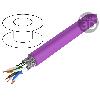 Cable - Adaptateur Reseau - Telephonie Cordon S-FTP Cat7a 500m - Violet