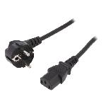 Cable alimentation angulaire vers C13 femelle 1.8m