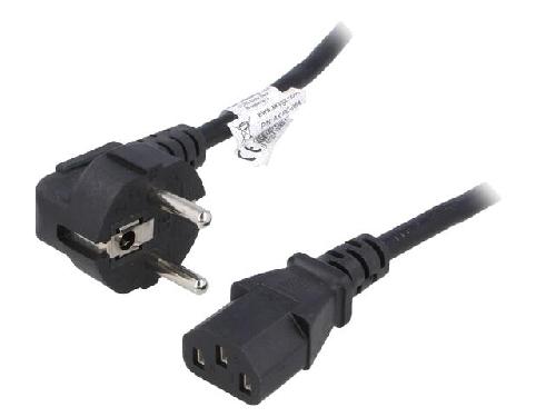 Cable D'alimentation Cable alimentation angulaire vers C13 femelle 3m