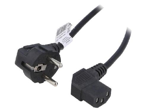 Cable D'alimentation Cable alimentation angulaire vers C13 femelle angle 90 3m
