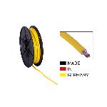 Cable alimentation FLY 4.0mm2 jaune bobine 25 m