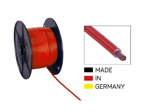Cables Alimentation Cable alimentation FLY 4.0mm2 rouge bobine 50 m