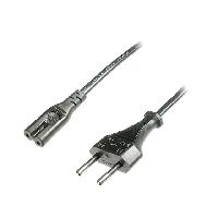 Cable alimentation vers C7 femelle 1.2m