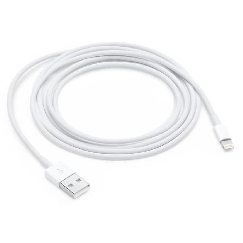 Cable - Connectique Telephone Cable APPLE Lightning To USB cable 2 M