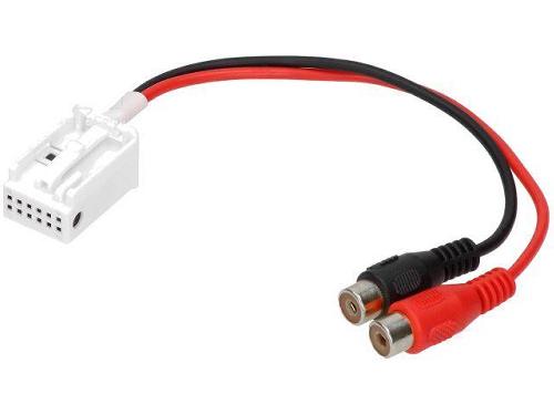 Adaptateur Aux Autoradio Cable Autoradio Adaptateur RCA AUXPG3 compatible avec Citroen Peugeot et autoradio origine RD4