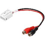 Cable Autoradio Adaptateur RCA compatible avec Audi ap05 changeur CD usine