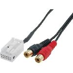 Cable Autoradio Adaptateur RCA compatible avec BMW 5 7 X3 X5 Z3 Z4 Mini Cooper