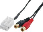 Modules Aux Autoradio Cable Autoradio Adaptateur RCA compatible avec BMW Serie 3 E90 ap05