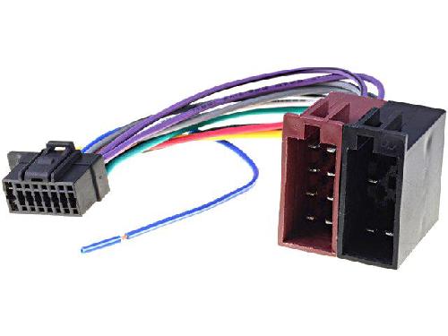 Cable Specifique Autoradio ISO Cable Autoradio AvI206 Sony 16PIN Vers ISO - connecteur 1