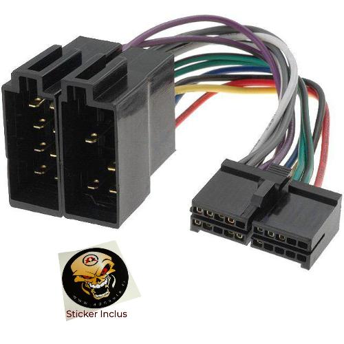 Cables Specifiques Autoradios vers ISO Cable Autoradio IA172 - ADNAuto - Prology 20PIN Vers ISO