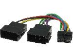 Cable Specifique Autoradio ISO Cable Autoradio LG 12PIN Vers ISO separe - connecteur noir