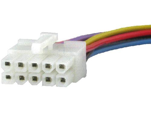 Cable Specifique Autoradio ISO Cable Autoradio Philips 10PIN Fils nus
