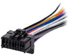 Cable Specifique Autoradio ISO Cable Autoradio Pioneer 16PIN Fils nus - connecteur noir 1