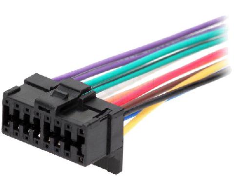 Cable Specifique Autoradio ISO Cable Autoradio Pioneer 16PIN Fils nus - connecteur noir 3