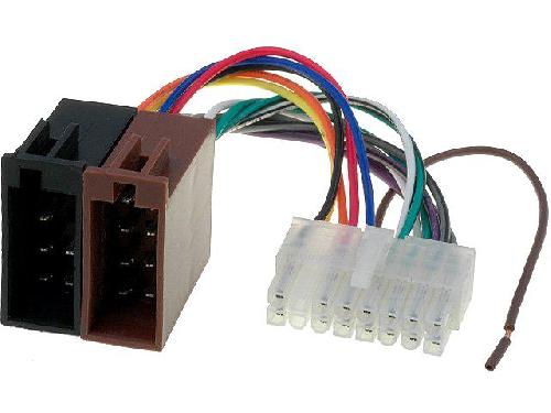 Cable Specifique Autoradio ISO Cable Autoradio Pioneer 16PIN Vers Iso - connecteur blanc 2