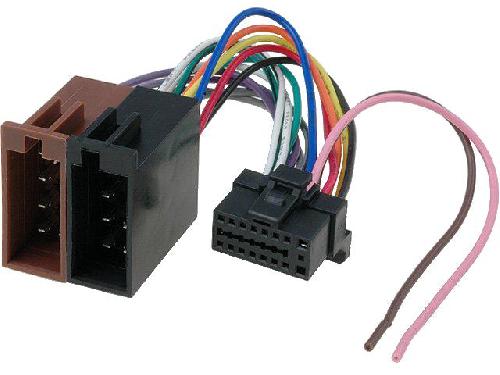 Cable Specifique Autoradio ISO Cable Autoradio Sony 16PIN Vers ISO - connecteur 4