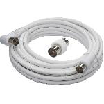 Cable - Connectique Tv - Video - Son Cable coaxial antenne - 5m