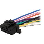 Cable compatible avec Autoradio Alpine 16PIN Fils nus - connecteur noir