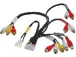 Adaptateur Aux Autoradio Cable compatible avec Autoradio Alpine RCA - INE-S900R