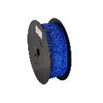 Cable compatible avec haut-parleur torsade 2x2.50mm2 Bleu noir 100m