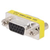 Cable - Connectique Pour Peripherique Adaptateur - D-Sub 15pin HD femelle des deux cotes - connexion 1-1