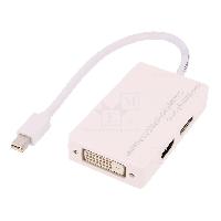 Cable - Connectique Pour Peripherique Adaptateur DisplayPort 1.1a vers HDMI 0.2m blanc