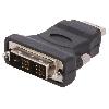Cable - Connectique Pour Peripherique Adaptateur DVI-D -18-1- prise male HDMI femelle - noir
