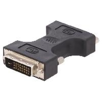 Cable - Connectique Pour Peripherique Adaptateur DVI-D -24-1- prise male DVI-I -24-5- femelle - noir