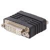 Cable - Connectique Pour Peripherique Adaptateur DVI-I -24-5- femelle des deux cotes - noir