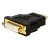 Cable - Connectique Pour Peripherique Adaptateur DVI-I 24+5 femelle vers HDMI male