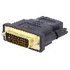 Cable - Connectique Pour Peripherique Adaptateur DVI-I male vers HDMI femelle noir