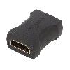 Cable - Connectique Pour Peripherique Adaptateur HDMI 1.4 femelle des deux cotes - noir