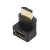 Cable - Connectique Pour Peripherique Adaptateur HDMI femelle 270o HDMI prise male - noir