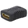 Cable - Connectique Pour Peripherique Adaptateur HDMI femelle des deux cotes - Noir