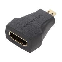 Cable - Connectique Pour Peripherique Adaptateur HDMI femelle micro HDMI prise male - Noir
