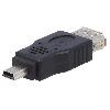 Cable - Connectique Pour Peripherique Adaptateur OTG USB 2.0 USB A femelle vers USB B mini prise