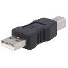 Cable - Connectique Pour Peripherique Adaptateur- USB 2.0 - USB A prise male - USB B prise male - noir