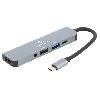 Cable - Connectique Pour Peripherique Adaptateur USB 3.1 UHD 4K 0.12m - Gris