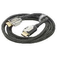 Cable - Connectique Pour Peripherique Cable DisplayPort 1.4 male des deux cotes 2m noir