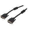 Cable - Connectique Pour Peripherique Cable DVI-D male des deux cotes 1.8m noir