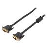 Cable - Connectique Pour Peripherique Cable DVI-D male des deux cotes 3m noir