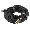Cable - Connectique Pour Peripherique Cable HDCP 2.2 HDMI 2.0 male 40m noir