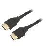 Cable - Connectique Pour Peripherique Cable HDCP 2.2 HDMI 2.1 male des deux cotes 1.5m noir