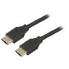 Cable - Connectique Pour Peripherique Cable HDCP 2.2 HDMI 2.1 male des deux cotes 1m noir