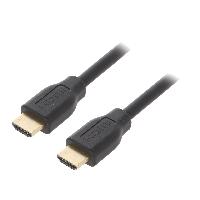 Cable - Connectique Pour Peripherique Cable HDCP HDMI 2.0 male des deux cotes 1m noir