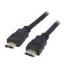 Cable - Connectique Pour Peripherique Cable HDMI 1.4 male des deux cotes 1.5m noir