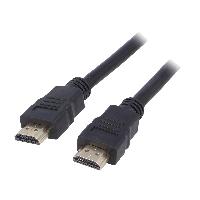 Cable - Connectique Pour Peripherique Cable HDMI 1.4 male des deux cotes 1.5m noir
